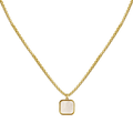Collar Cuadrado Nácar