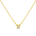 Collar Cuadrado con Circonitas
