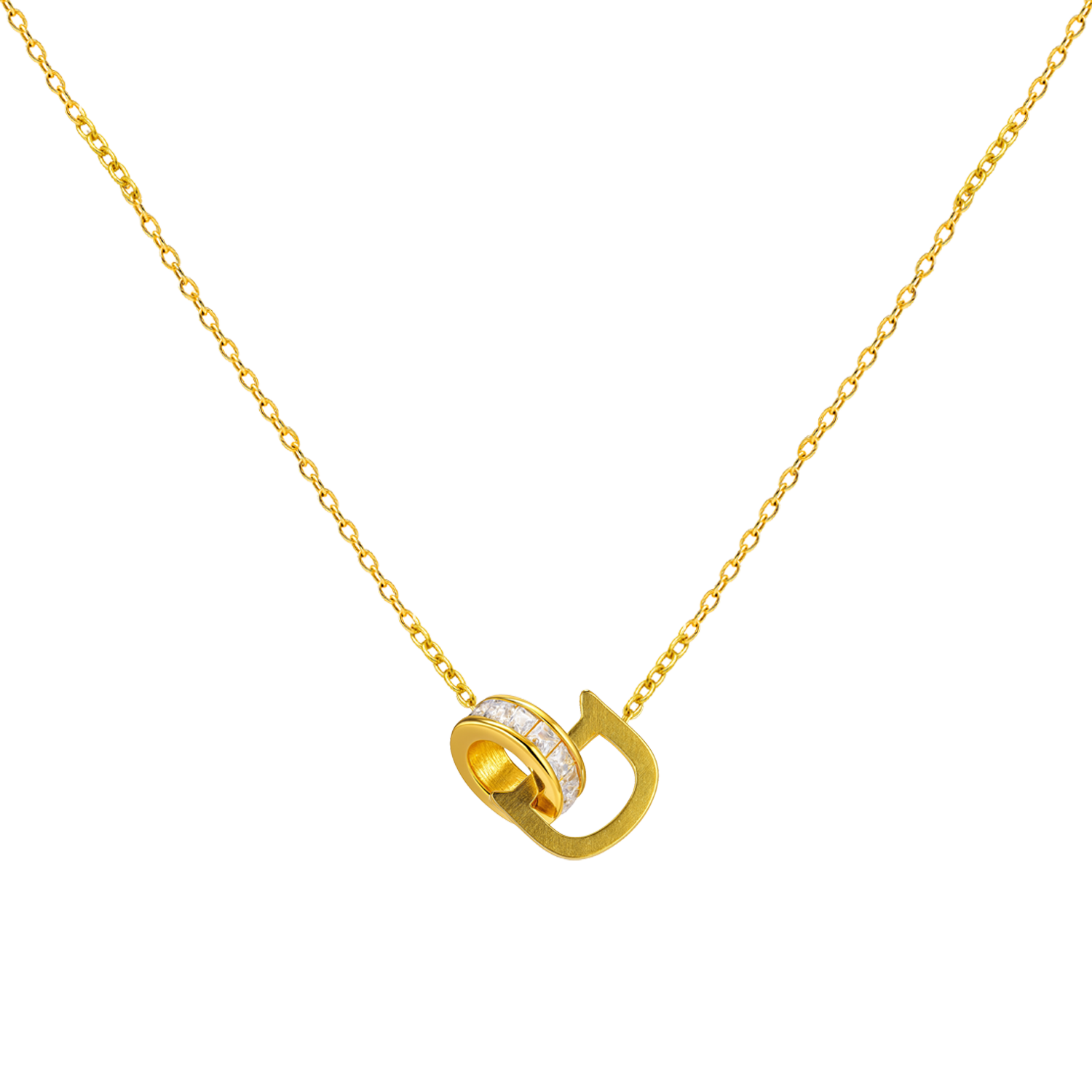 Collar Nudo Dorado