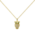 Colgante Búho con Circonitas