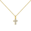 Colgante Cruz con Circonitas