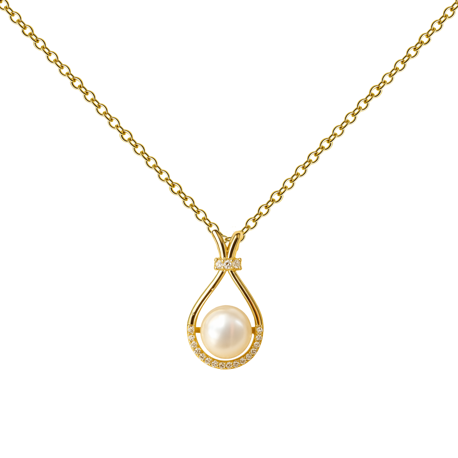 Colgante Gota con Perla