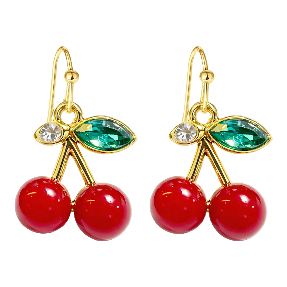 Pendientes de Frutas Cerezas cotigo