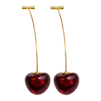 Pendientes Con Frutas Cerezas cotigo