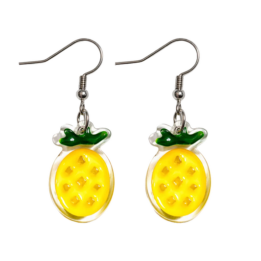 Pendientes de Frutas Piñas