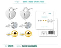 Pendiente Acero Inoxidable 3 pares - cotigo
