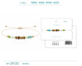Pulsera de Piedras Naturales con Cuentas de Madera – vista principal del diseño piedras naturales con cuentas de madera