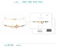 Pulsera de Piedras Naturales con Estrella de Mar y Concha – vista principal