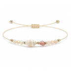 Pulsera de Piedras Naturales con Concha – vista principal del diseño piedras naturales con concha