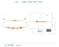 Pulsera de Hilo con Tréboles Multicolor – vista principal del diseño hilo con tréboles multicolor