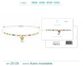 Pulsera de Cristales con Perla y Corona – vista principal del diseño cristales con perla y corona