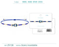 Pulsera de Cuentas con Pez a Rayas – vista principal del diseño cuentas con pez a rayas