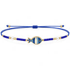Pulsera de Cuentas con Pez a Rayas – vista principal del diseño cuentas con pez a rayas