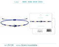 Pulsera de Cuentas con Pez y Ojo Turco – vista principal del diseño cuentas con pez y ojo turco