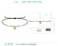 Pulsera de Cuentas con Silueta de Ratón – vista principal del diseño cuentas con silueta de ratón