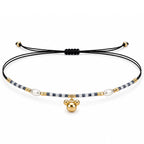 Pulsera de Cuentas con Silueta de Ratón – vista principal del diseño cuentas con silueta de ratón