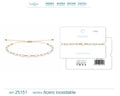 Pulsera de Perlas con Estrella – vista principal del diseño perlas con estrella