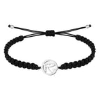 Pulsera Hilo Destino Ojo de Horus Acero