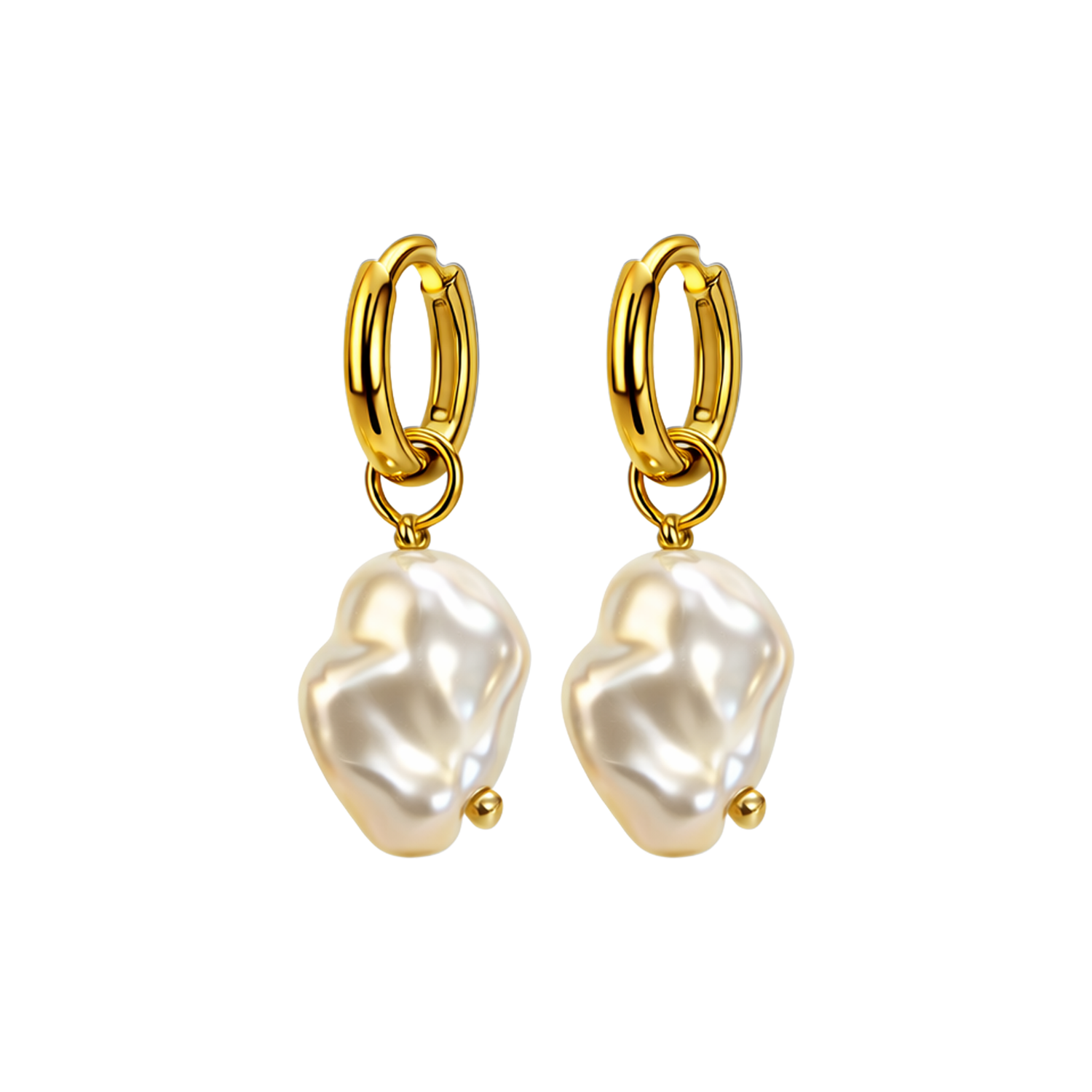Pendientes de Perlas Barrocas