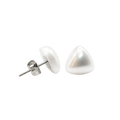 Pendientes de Perlas en Forma Triangular