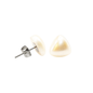 Pendientes de Perlas en Forma Triangular