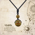 Colgante de Unakita de bola 14mm - cotigo