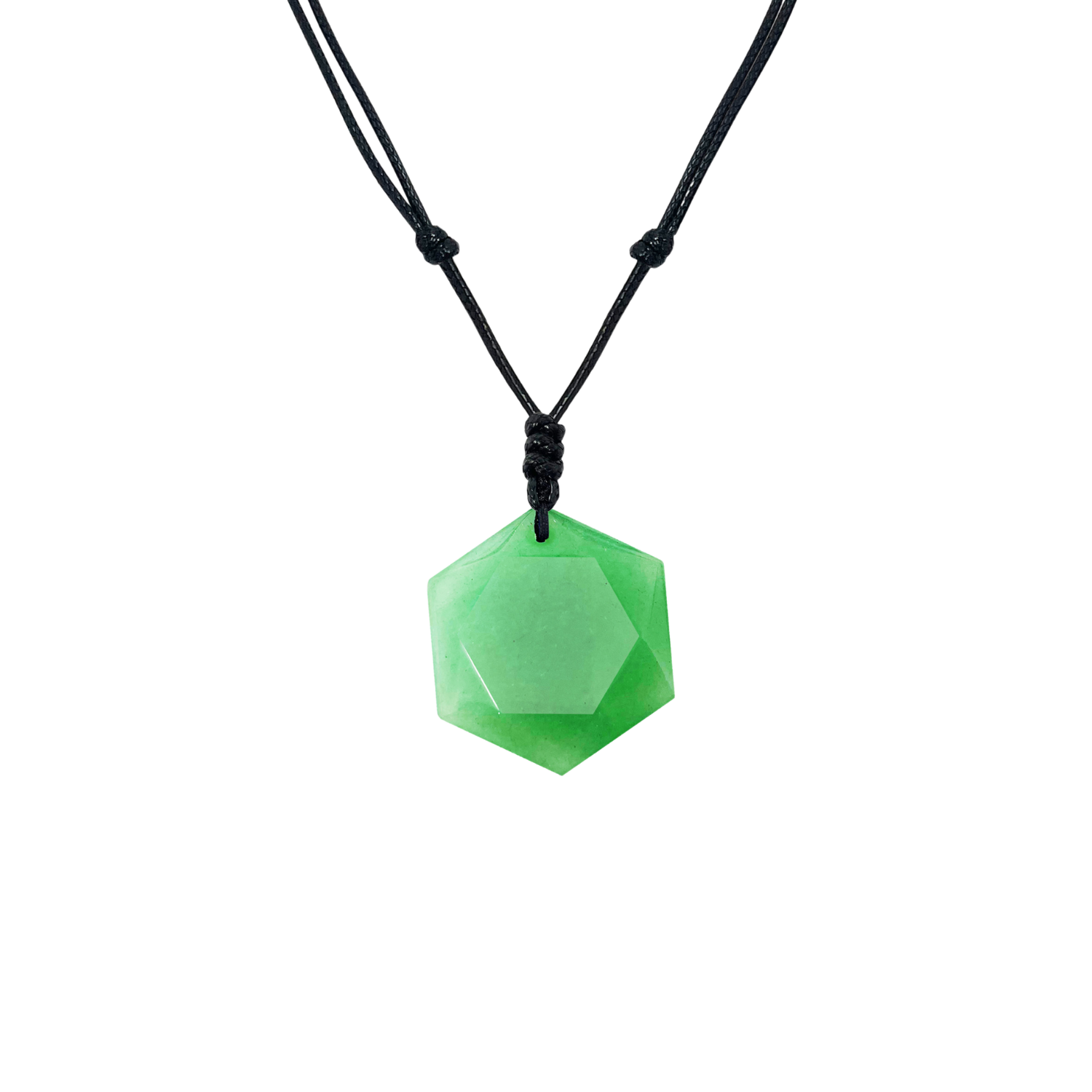 Colgante Estrella de David de Aventurina Verde