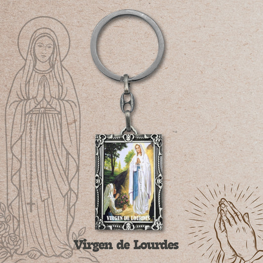 Llavero VIRGEN DE LOURDES