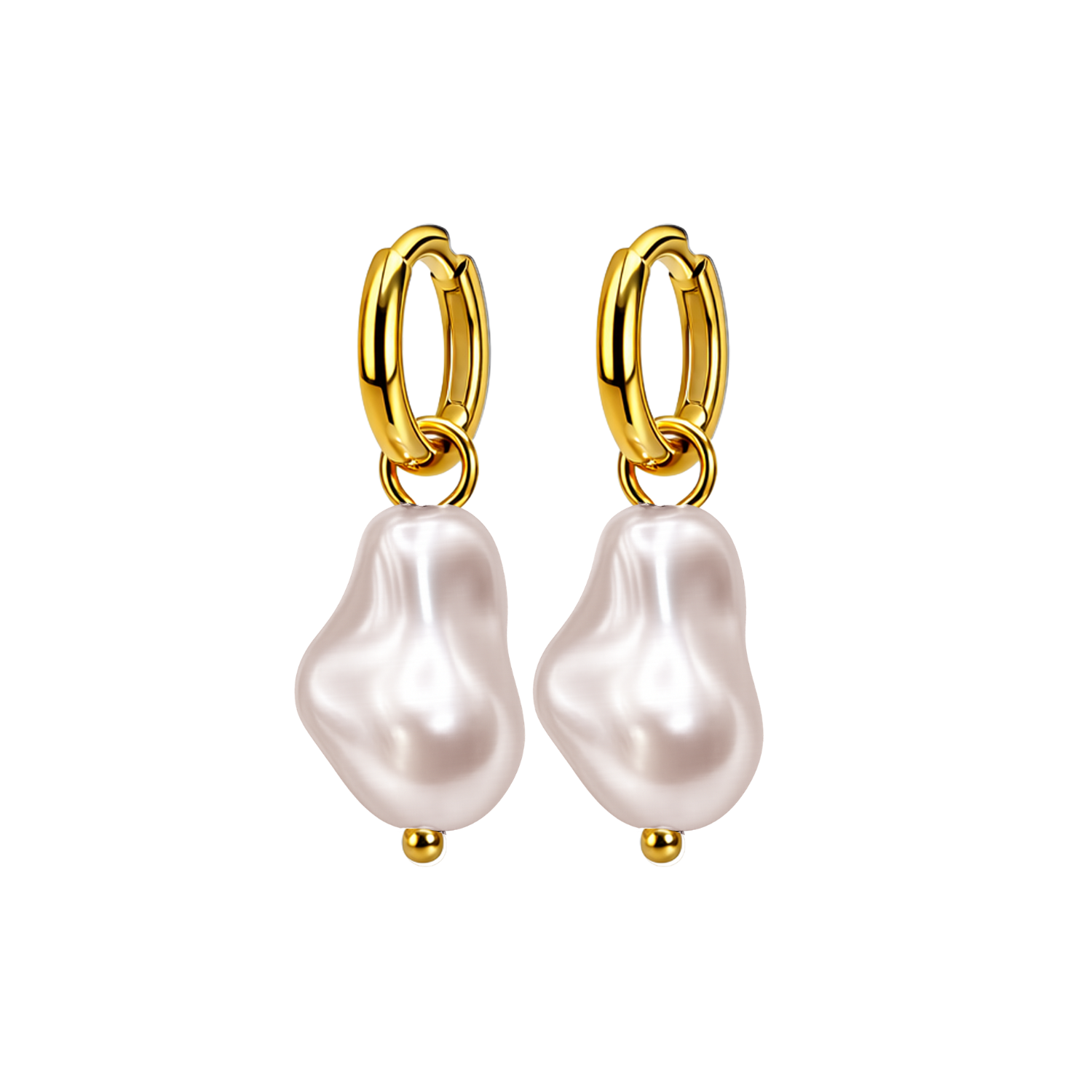 Pendientes de Perlas Barrocas