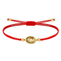 Pulsera Medalla de San Isidro Labrador con Hilo Encerado