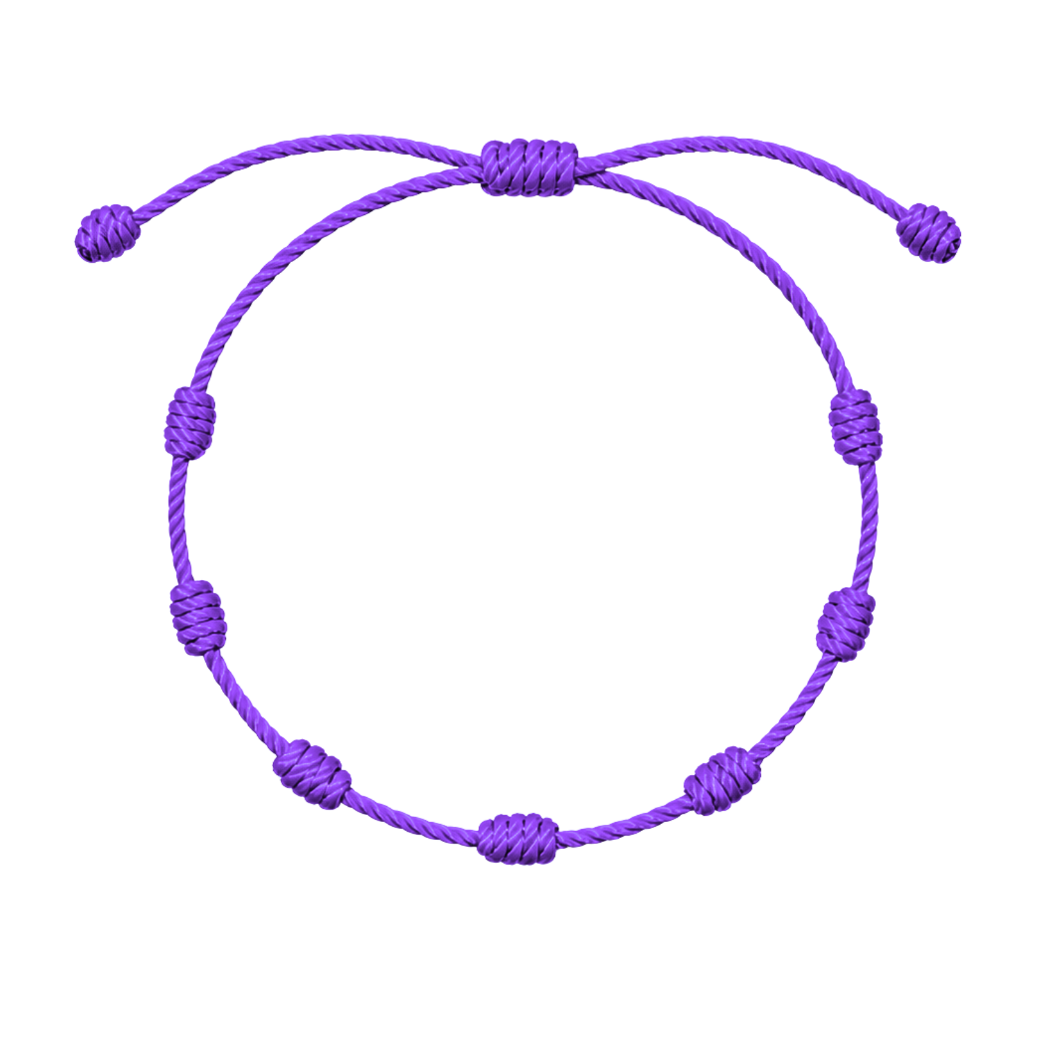 Pulsera de 7 Nudos Coloreada