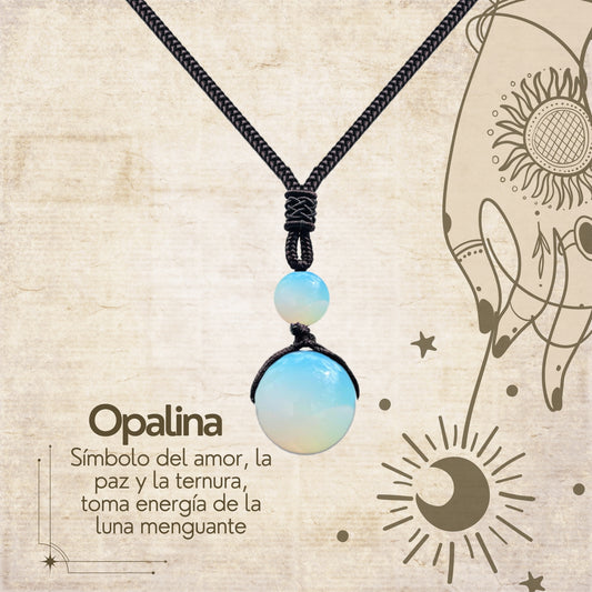 Colgante de Opalina de bola 14mm