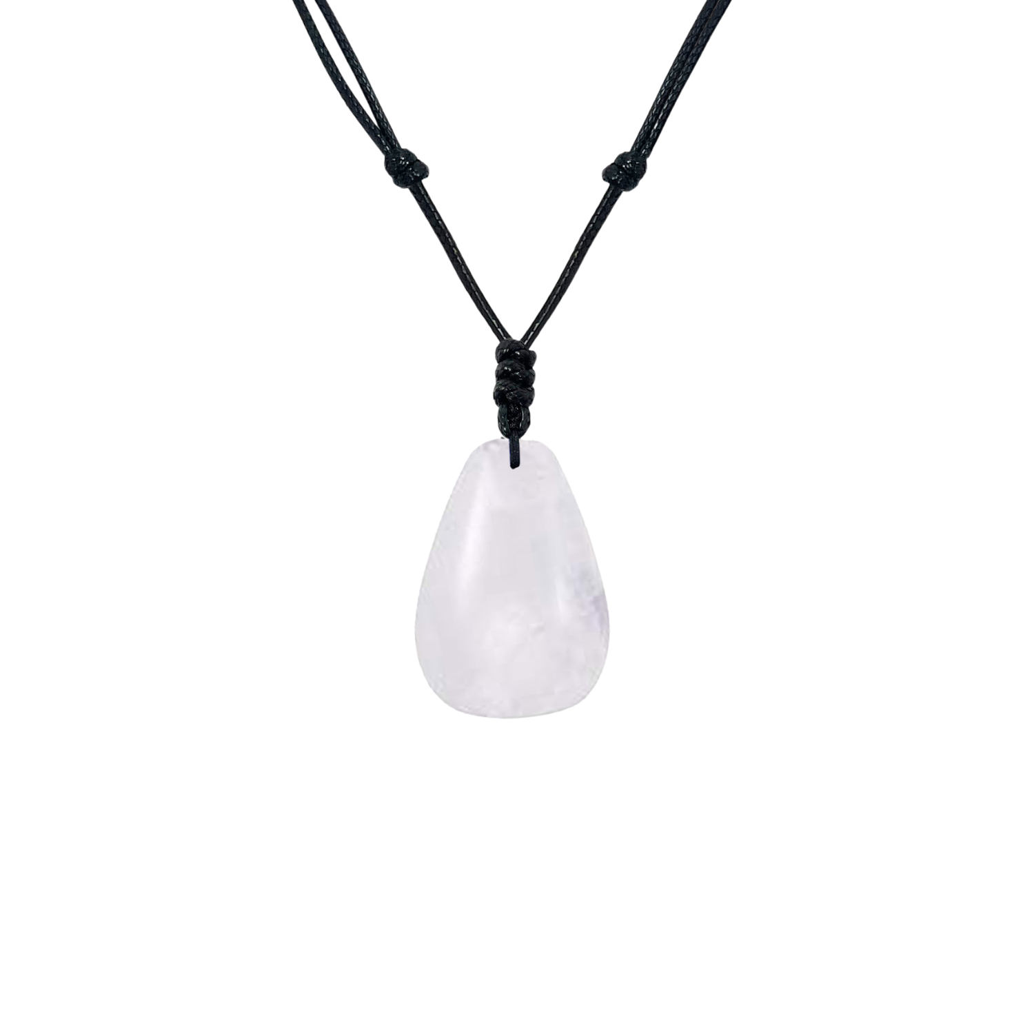 Colgante Gotita de Cuarzo Blanco
