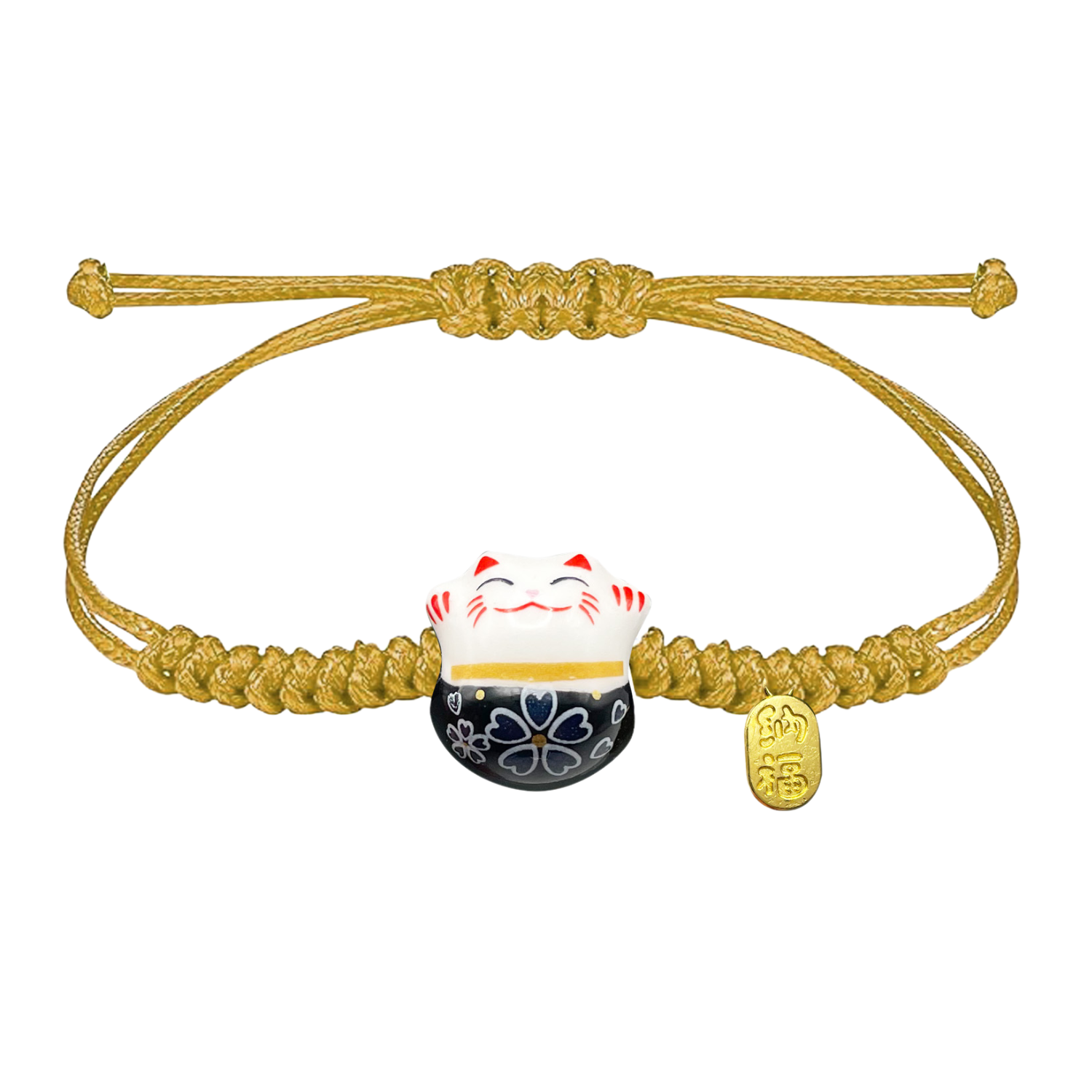 Pulsera Maneki-neko textura