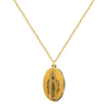Collar Medalla Milagrosa en Acero Inoxidable