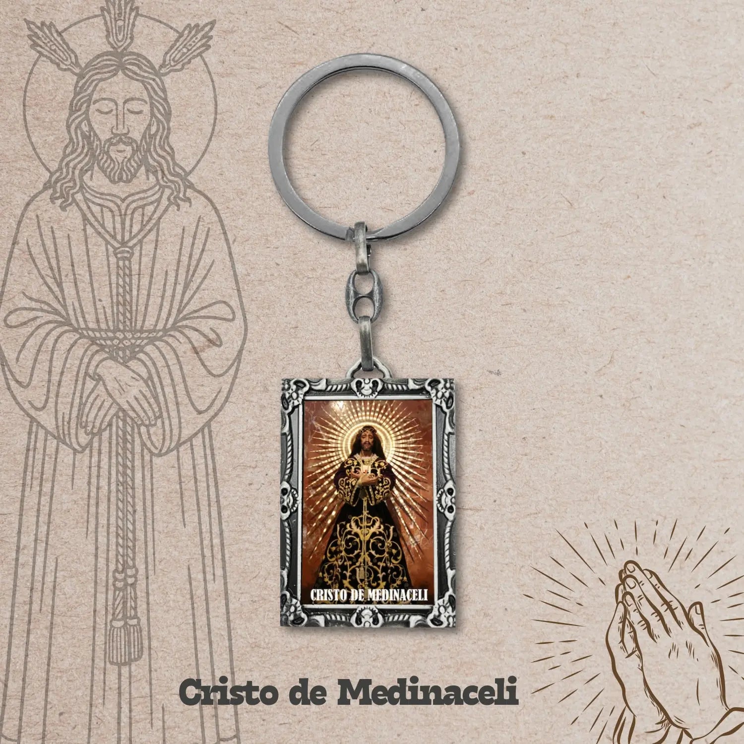 Llavero CRISTO DE MEDINACELI - cotigo