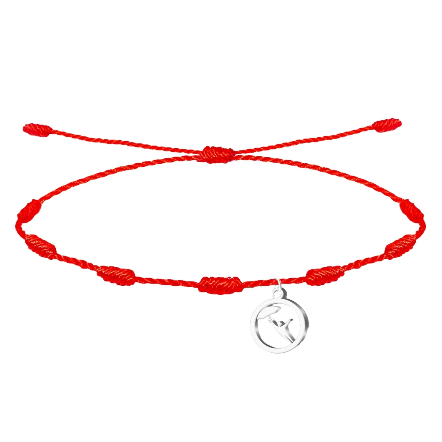 Pulsera 7 Nudo -El paraguas de Zeledón -Plateado