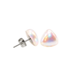 Pendientes de Perlas en Forma Triangular