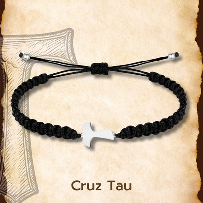 Pulsera Cruz Caravaca Acero Inoxidable, Cruz de la Victoria, Cruz Tau, Cruz Egipcia, Cruz de Santiago