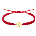 Pulsera Hilo Destino Candado Acero