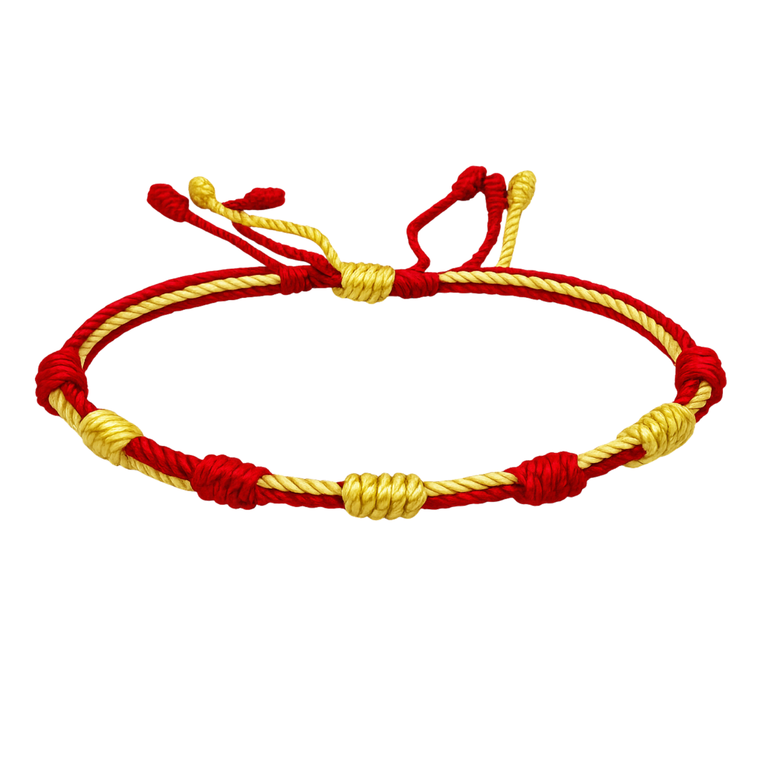 Pulsera 7 Nudos Coloreado - Tono España
