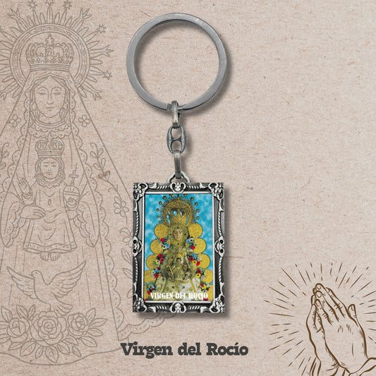 Llavero Virgen del Rocío