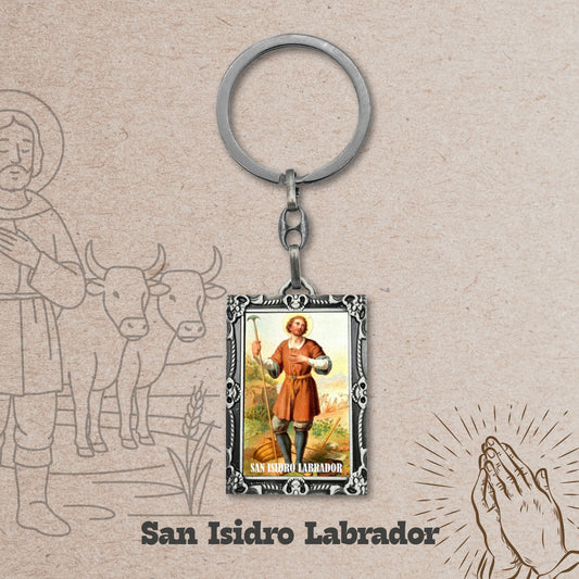 Llavero SAN ISIDRO LABRADOR