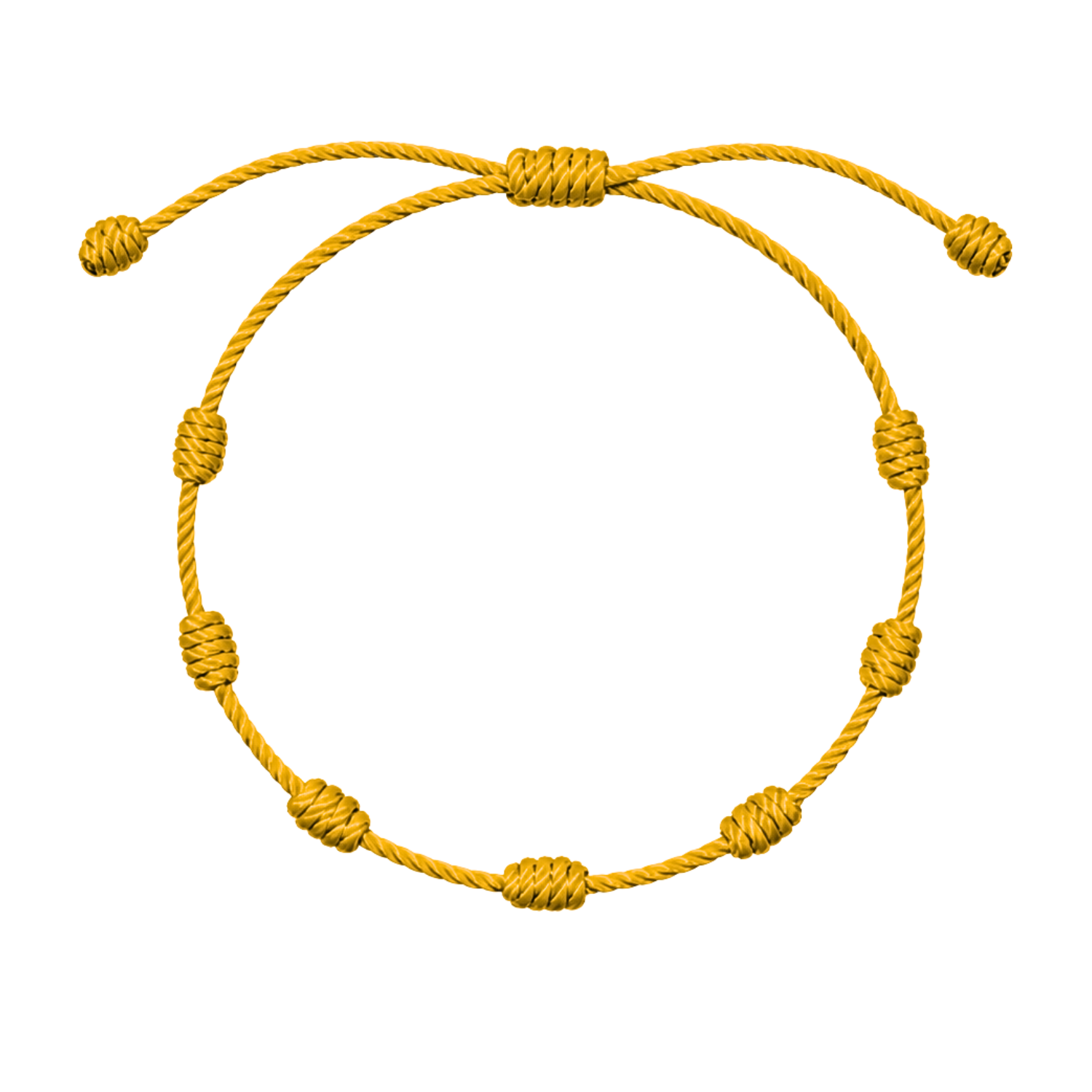 Pulsera de 7 Nudos Coloreada