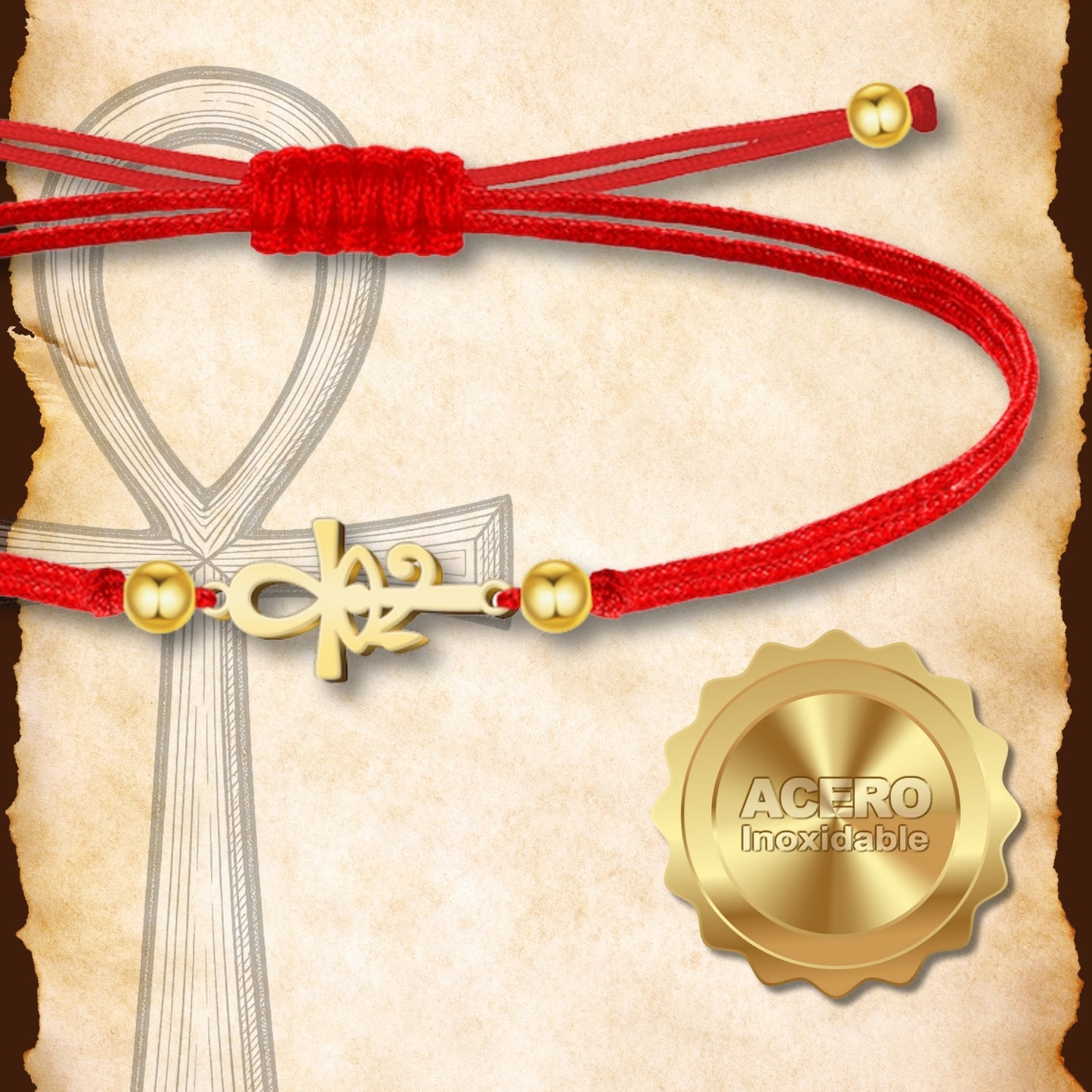 Pulsera Cruz Caravaca Acero Inoxidable, Cruz de la Victoria, Cruz Tau, Cruz Egipcia, Cruz de Santiago