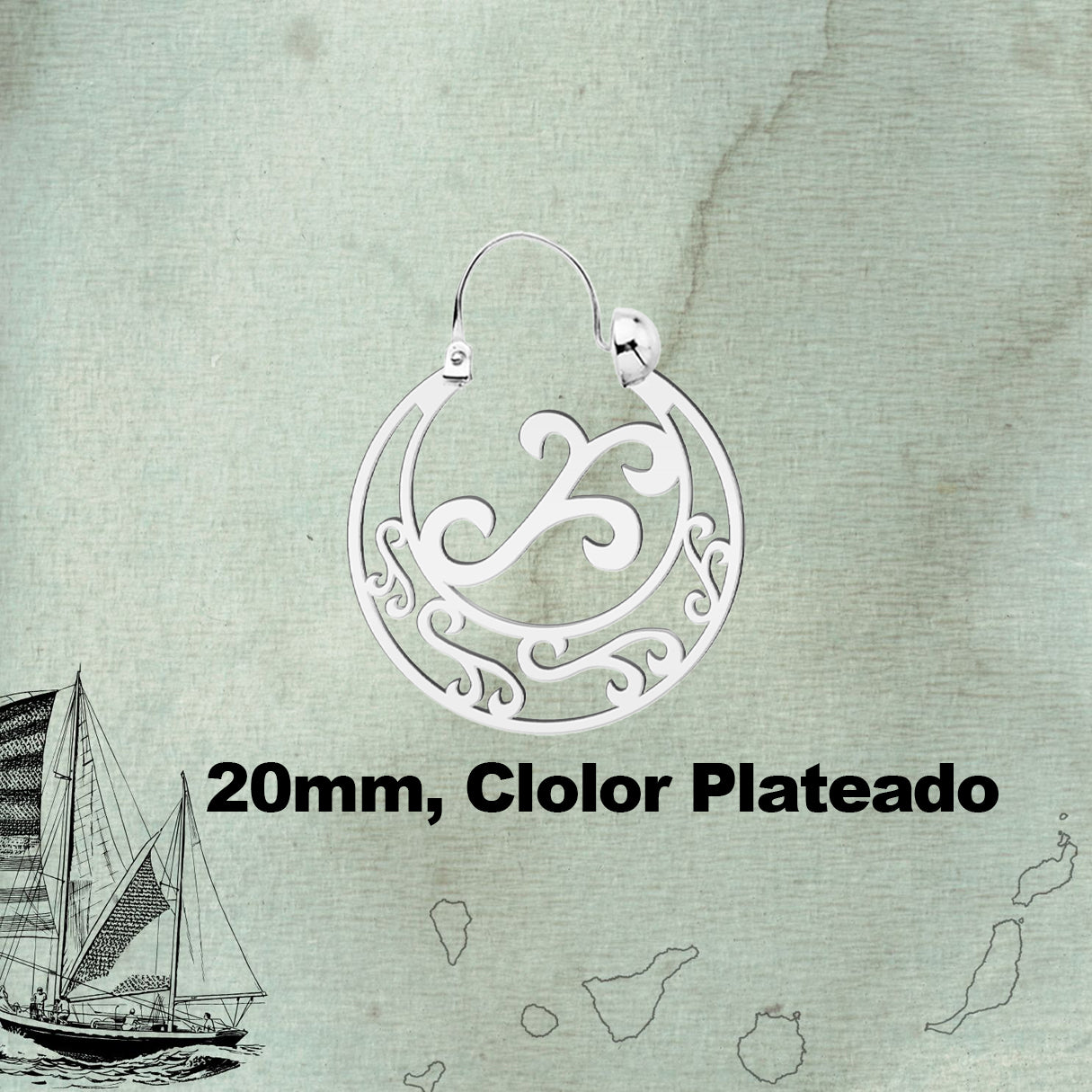 ✨Argolla Canaria Tradicional🌺｜Joya típica de las Islas Canarias｜Acero inoxidable con baño de oro de 14K💛｜Varios tamaños y estilos🔥Duradera y culturalmente auténtica