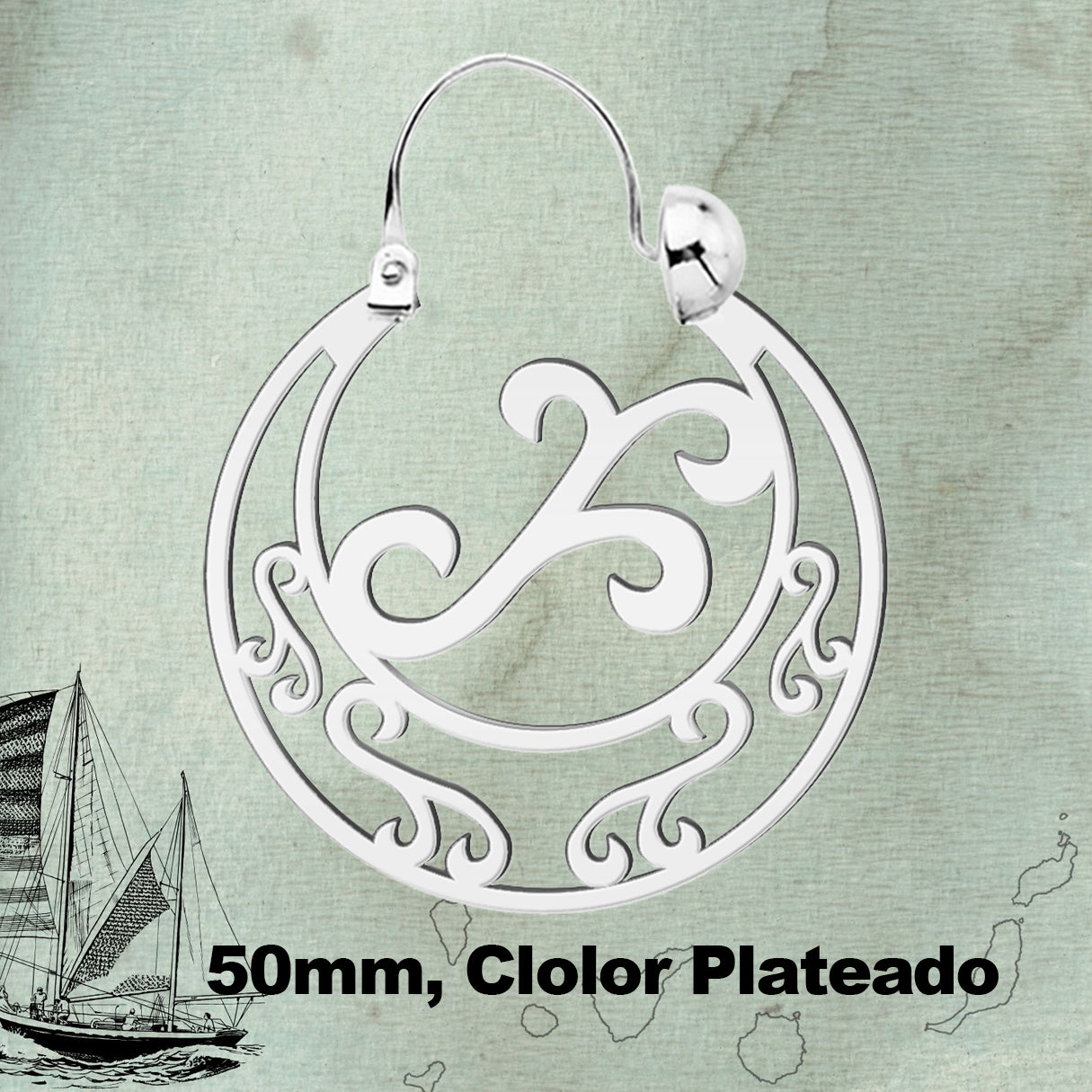 ✨Argolla Canaria Tradicional🌺｜Joya típica de las Islas Canarias｜Acero inoxidable con baño de oro de 14K💛｜Varios tamaños y estilos🔥Duradera y culturalmente auténtica