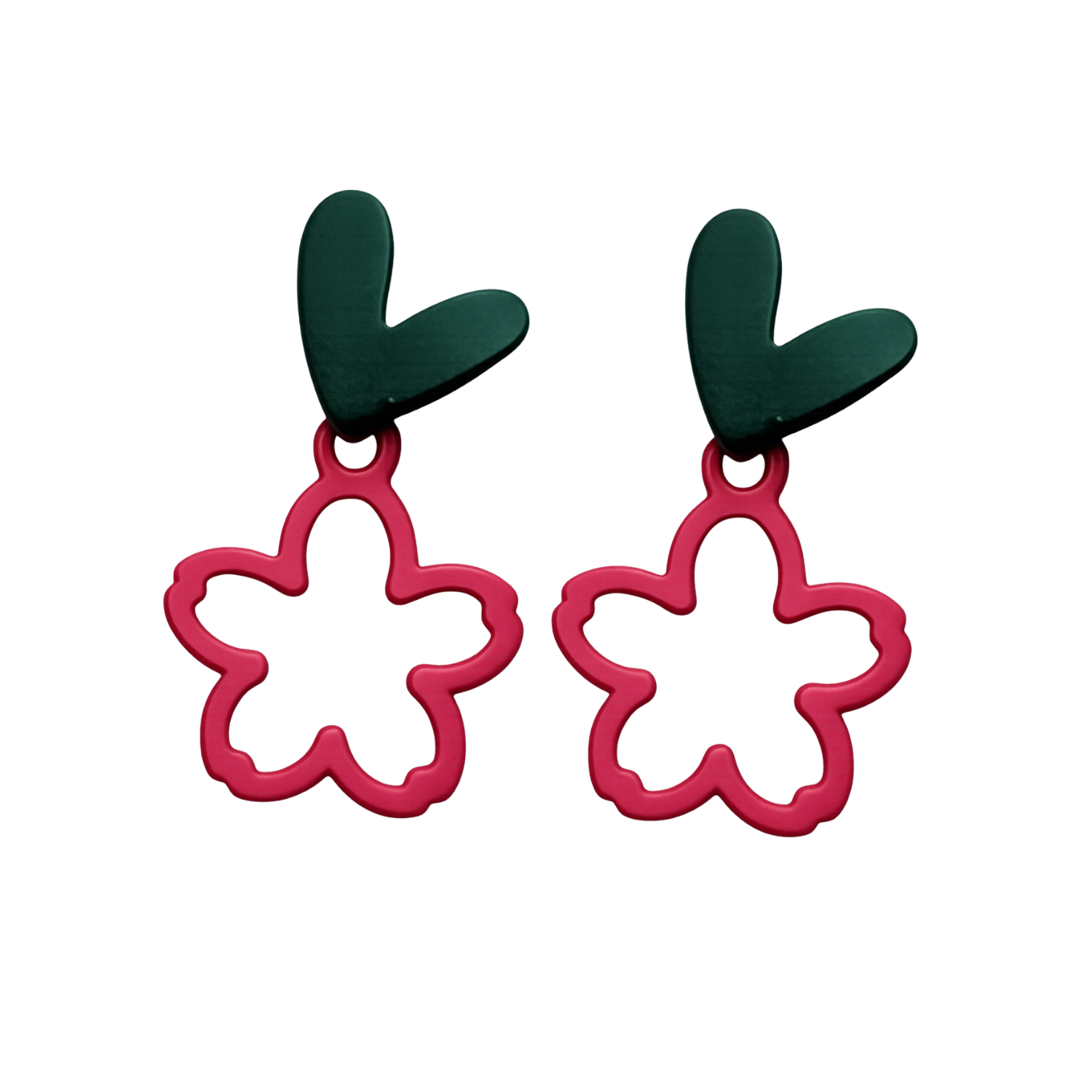 Pendientes de Flor