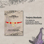 Pulsera Nudo de Bruja con Hilo Rojo en Acero Dorado detalle