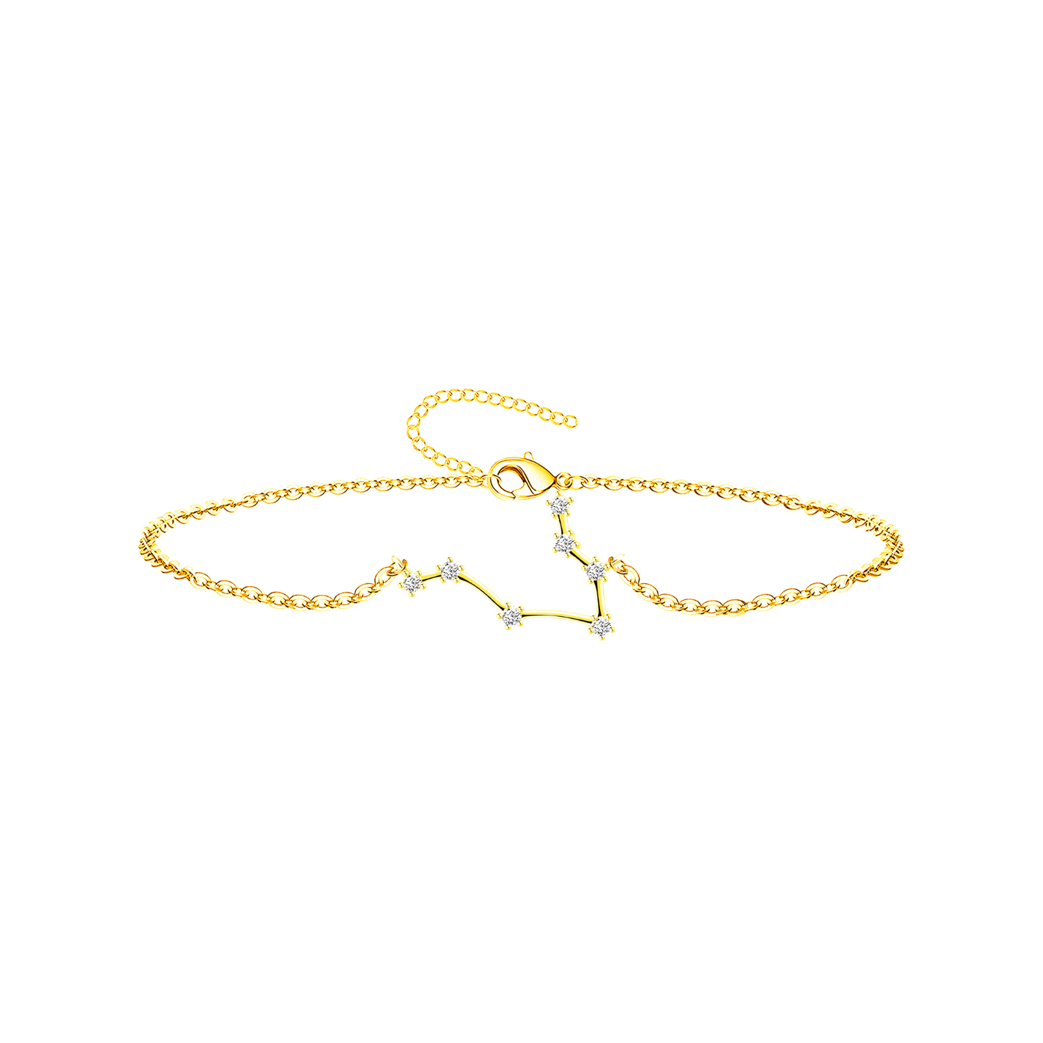 Pulsera Mapa Zodíaco en Acero Dorado
